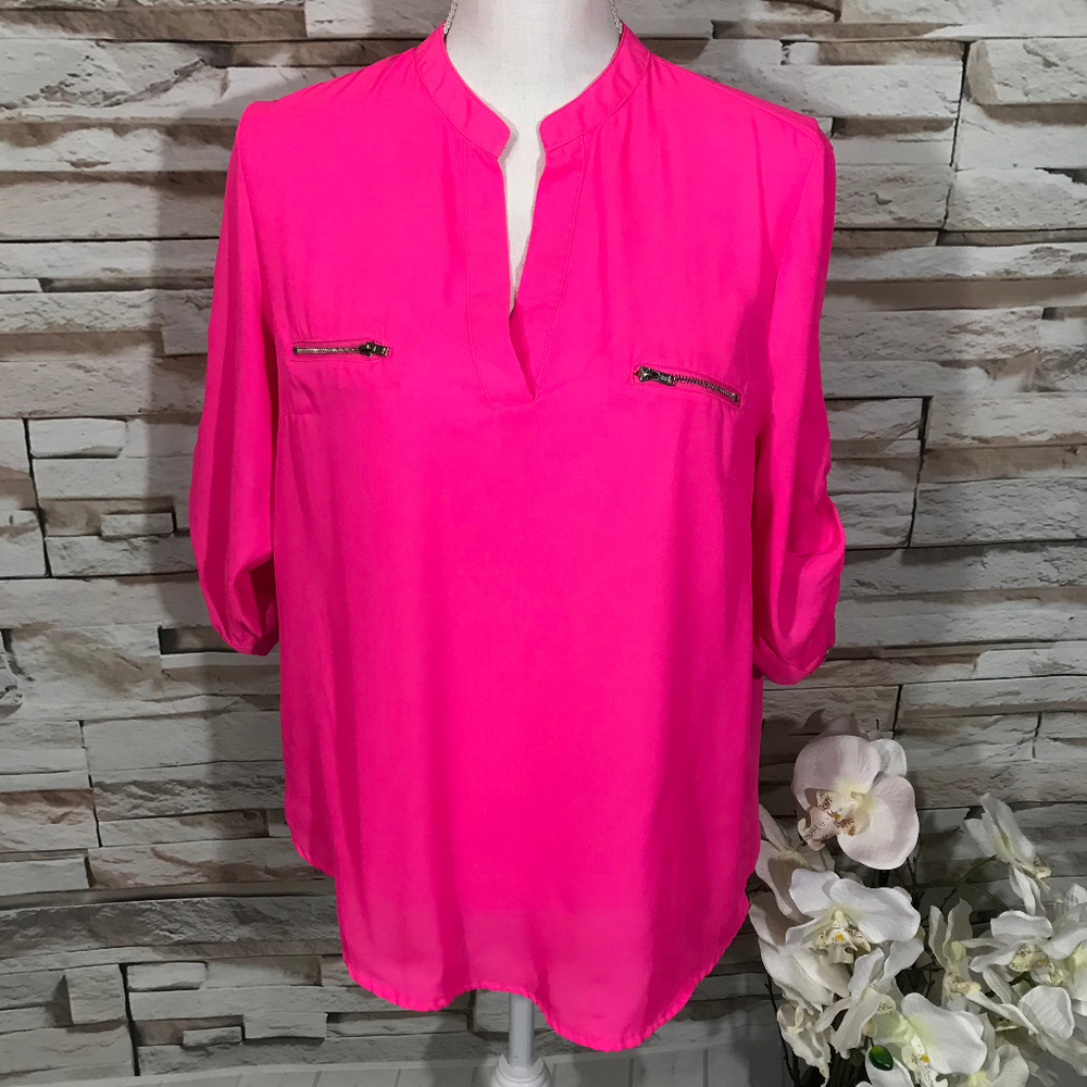 Love Letter Top Blouse Sz L (F18)